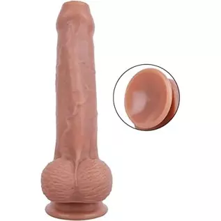 Realistic Dildos with Strong Suction Cup 7.87Inches Lifelike Huge Dildos G-Spot Dildo Waterproof Sex Toys Flesh