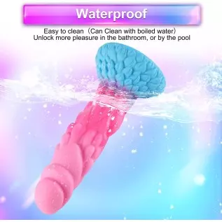 Realistic Silicone Dildo--Beleala, Wildolo 8.20&quot; Dildo with Suction Cup, Flexible Adult Sex Toy