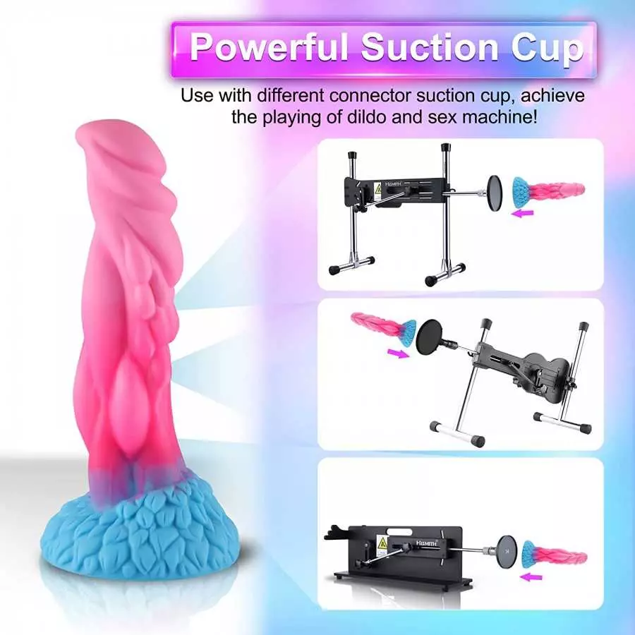 Realistic Silicone Dildo--Beleala, Wildolo 8.20&quot; Dildo with Suction Cup, Flexible Adult Sex Toy