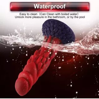 Realistic Silicone Dildo--Beleala, Wildolo 8.20&quot; Dildo with Suction Cup, Flexible Adult Sex Toy