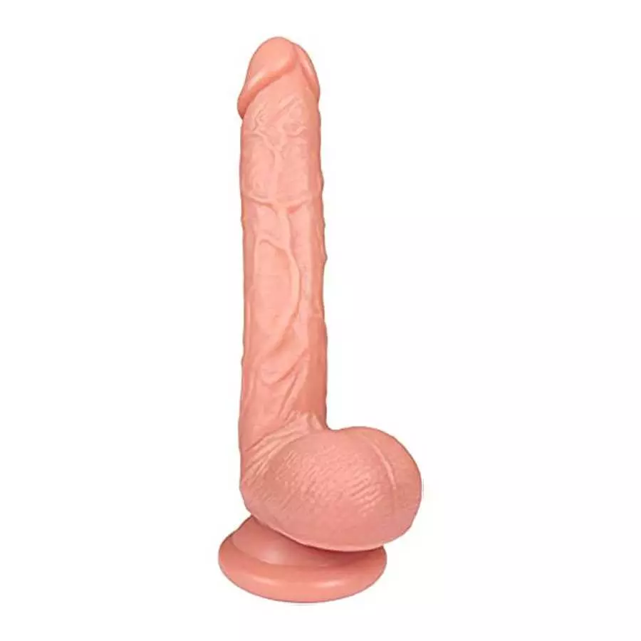 The Woodsman by FUKENA - Realistic Dual Density Silicone Dildo, 8.5 Inches Insertable (Light Skin)
