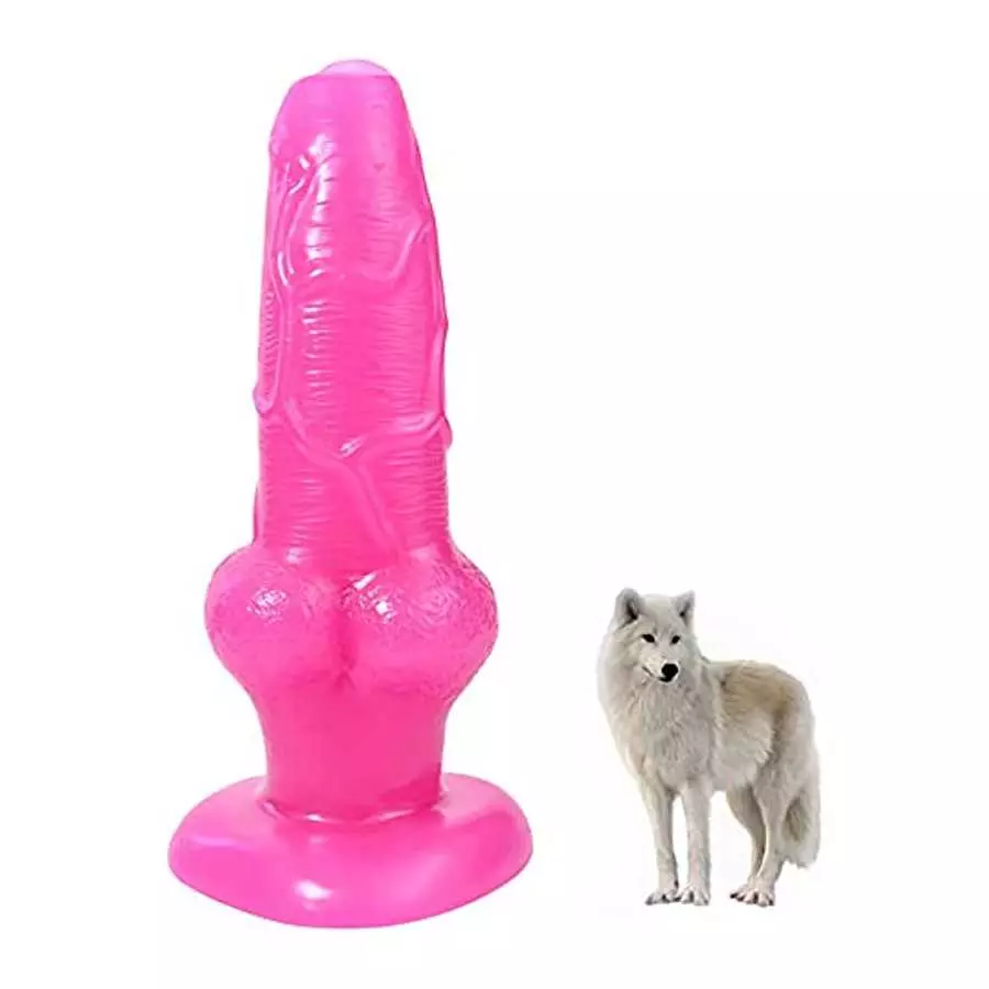 FST Realistic Wolf Dildo with Knot, 7.67" Big Anal Dildo Plug Toys with Strong Suction Cup for Women Lesbian and Men Couples FST Realistic Wolf Dildo with Knot, 7.67" Big Anal Dildo Plug Toys with Strong Suction Cup for Women Lesbian and Men Couples