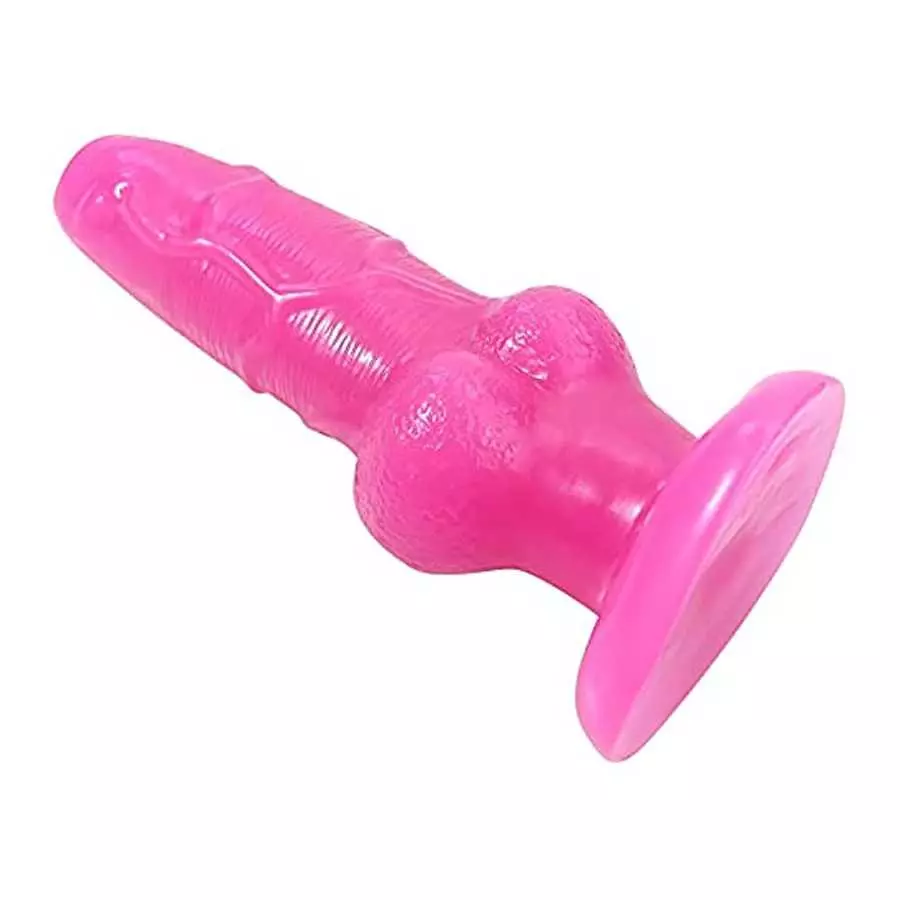 FST Realistic Wolf Dildo with Knot, 7.67" Big Anal Dildo Plug Toys with Strong Suction Cup for Women Lesbian and Men Couples