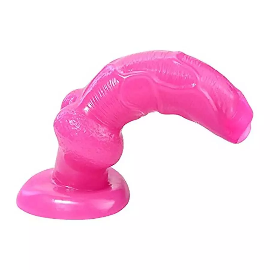 FST Realistic Wolf Dildo with Knot, 7.67" Big Anal Dildo Plug Toys with Strong Suction Cup for Women Lesbian and Men Couples