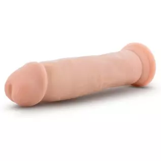 Blush Dr. Skin Plus Realistic Triple Density Posable Dildo - 9.25 Inch Length 2 Inch Width - Sturdy Firm Suction Cup Base for Ha Blush Dr. Skin Plus Realistic Triple Density Posable Dildo - 9.25 Inch Length 2 Inch Width - Sturdy Firm Suction Cup Base for Ha