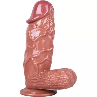 Huge Realistic Dildo, Soft Silicone Dildo with Strong Suction Cup for Hands-Free Play, Adult Sex Toys for Anal Play, Big Adult S