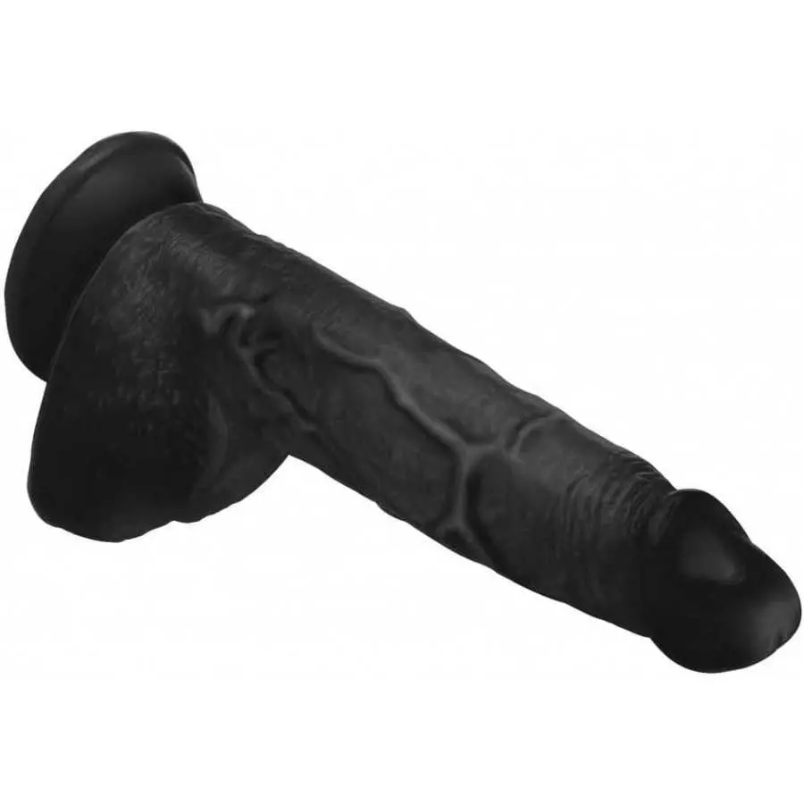 The Forearm 13 Inch Dildo with Suction Base Flesh (Black, Beefy Brad 9 Inch)
