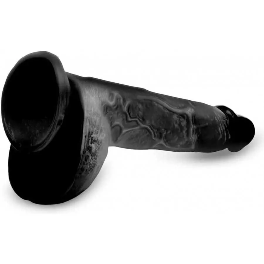 The Forearm 13 Inch Dildo with Suction Base Flesh (Black, Beefy Brad 9 Inch)