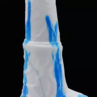 11Inches Realistic Horse Dildo Huge Soft Monster Dildos with Suction Cup, Silicone Thick Anal Sex Toys for Women - White