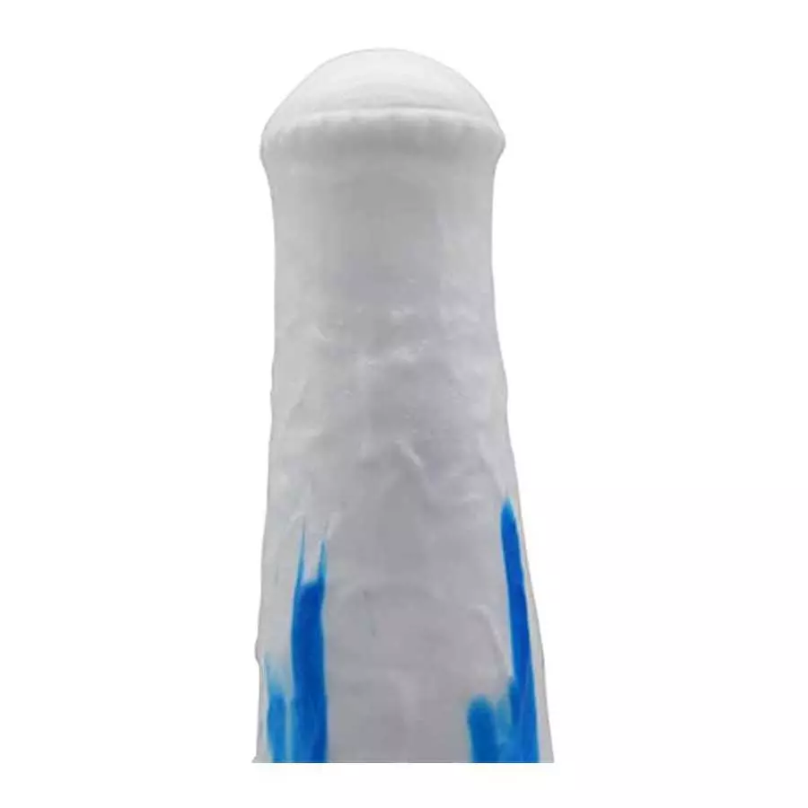 11Inches Realistic Horse Dildo Huge Soft Monster Dildos with Suction Cup, Silicone Thick Anal Sex Toys for Women - White