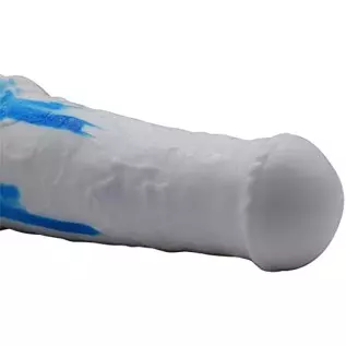 11Inches Realistic Horse Dildo Huge Soft Monster Dildos with Suction Cup, Silicone Thick Anal Sex Toys for Women - White