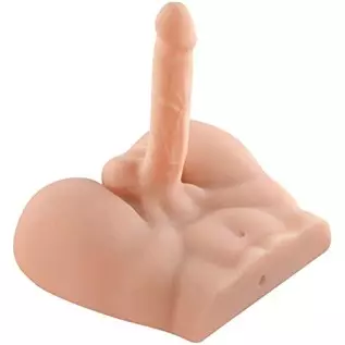 Male Torso Dildo Sex Doll, Men's Penis Love Doll with Muscle line for Women Masturbation Toys - 11x9.44 inch,Beige Male Torso Dildo Sex Doll, Men's Penis Love Doll with Muscle line for Women Masturbation Toys - 11x9.44 inch,Beige