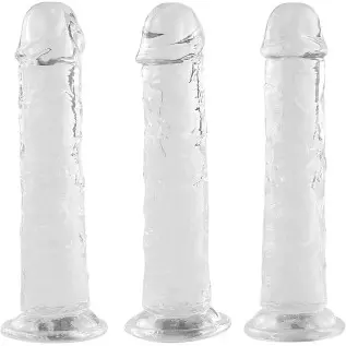 9.84'' Huge Realistic Dildo Big Jelly Dildo with Strong Suction Cup, Flexible Penis for Hand Free Play, Adult Sex Toys for Coupl