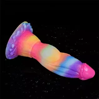 Huge Monster Dildo with Suction Cup, Realistic Luminous Animal Dildos for Women Sex Toys (M) Huge Monster Dildo with Suction Cup, Realistic Luminous Animal Dildos for Women Sex Toys (M)