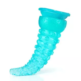 Fantasy Octopus Dildo Women Anal Dildo Rubber Butt Plug Toy, Flexible Realistic Tentacle Dildo Lesbian Green Dildo Toy, Real Ani