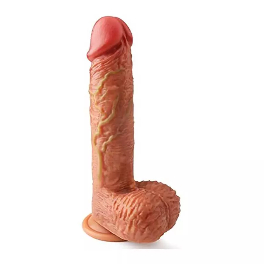 Realistic Silicone Dildo for Women: 8.3 Inch Lifelike Huge Dildo with Strong Suction Cup for Hands-Free Play, Lifelike Anal Dild Realistic Silicone Dildo for Women: 8.3 Inch Lifelike Huge Dildo with Strong Suction Cup for Hands-Free Play, Lifelike Anal Dild