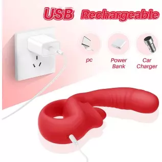 Clitoral Licking G Spot Vibrator, Realistic Dildo Clitoralis Stimulator for Women with 10 Licking & Vibrating Modes, Strapless S Clitoral Licking G Spot Vibrator, Realistic Dildo Clitoralis Stimulator for Women with 10 Licking & Vibrating Modes, Strapless S