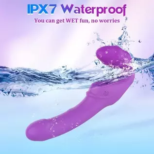 Vibrating Strapless Strap on Dildo Vibrator Sex Toys – Adorime Silicone Rechargeable Remote Control Female Clitoris Stimulate Ad