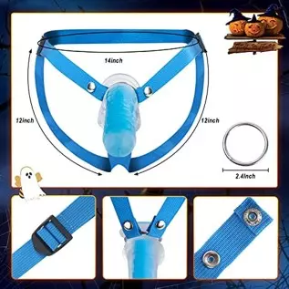 8.7'' Luminous Strap-on Dildo for Woman, Glow in The Dark, Wearable Sex Harness for Couple Pegging, Lesbian Female Masturbation, 8.7'' Luminous Strap-on Dildo for Woman, Glow in The Dark, Wearable Sex Harness for Couple Pegging, Lesbian Female Masturbation,