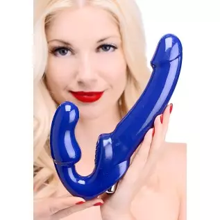 Strap U Revolver Ii Vibrating Strapless Strap On Dildo