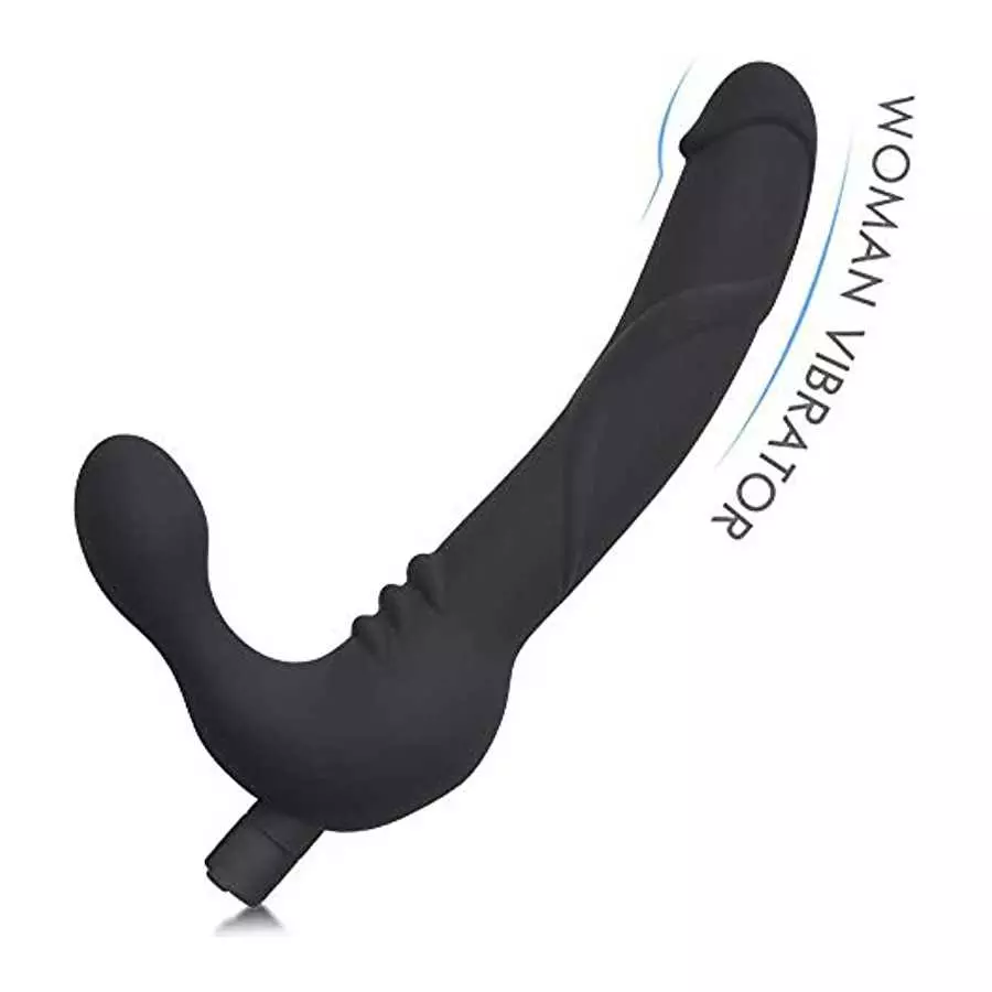 Vibrating Strapless Strap on Dildo Vibrator Silicone USB Rechargeable Female Clitoris Stimulate G-Spot Massager Adult Sex Toys f Vibrating Strapless Strap on Dildo Vibrator Silicone USB Rechargeable Female Clitoris Stimulate G-Spot Massager Adult Sex Toys f