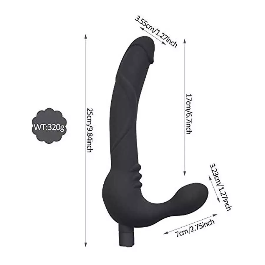 Vibrating Strapless Strap on Dildo Vibrator Silicone USB Rechargeable Female Clitoris Stimulate G-Spot Massager Adult Sex Toys f