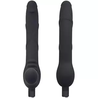 Vibrating Strapless Strap on Dildo Vibrator Silicone USB Rechargeable Female Clitoris Stimulate G-Spot Massager Adult Sex Toys f
