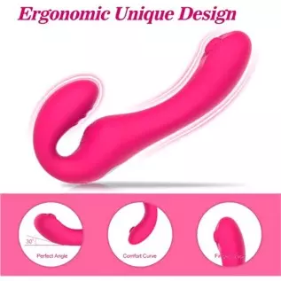 G Spot Clitoral Vibrator for Women and Lesbian-Remote Control Double Ended Strapless Dildo with 10 Flapping&Vibrating Modes ,Wat G Spot Clitoral Vibrator for Women and Lesbian-Remote Control Double Ended Strapless Dildo with 10 Flapping&Vibrating Modes ,Wat