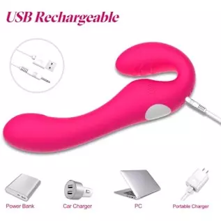 G Spot Clitoral Vibrator for Women and Lesbian-Remote Control Double Ended Strapless Dildo with 10 Flapping&Vibrating Modes ,Wat G Spot Clitoral Vibrator for Women and Lesbian-Remote Control Double Ended Strapless Dildo with 10 Flapping&Vibrating Modes ,Wat