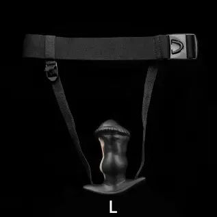 Nothosaur「IPONY」6.1 inch Strap-on Dildo Removeable Silicone Dildos Sex Toys for Men and Women Female Massage- Black & White -XXL