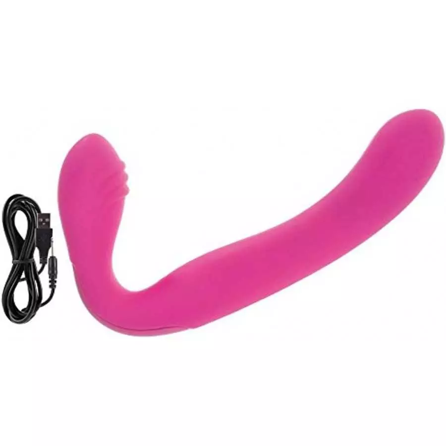 California Exotic Novelties Rechargeable Silicone Love Rider Strapless Strap-On, Purple California Exotic Novelties Rechargeable Silicone Love Rider Strapless Strap-On, Purple