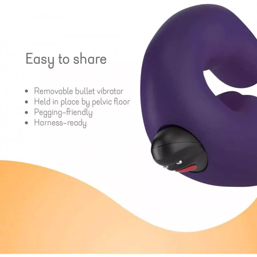 Fun Factory Adult Toys | 'Share Dildo' - 'Share Vibe' Vibrator Couples Sex Toys | Strapless Strap On Dildo Pleasure Toys for Wom