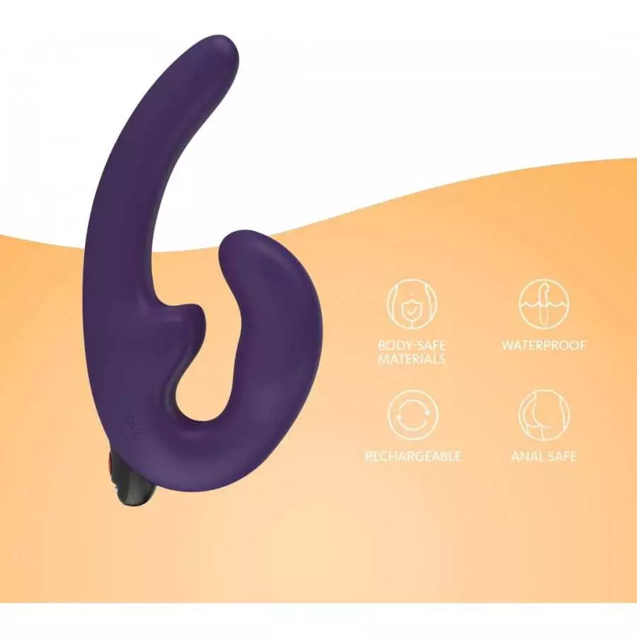 Fun Factory Adult Toys | 'Share Dildo' - 'Share Vibe' Vibrator Couples Sex Toys | Strapless Strap On Dildo Pleasure Toys for Wom