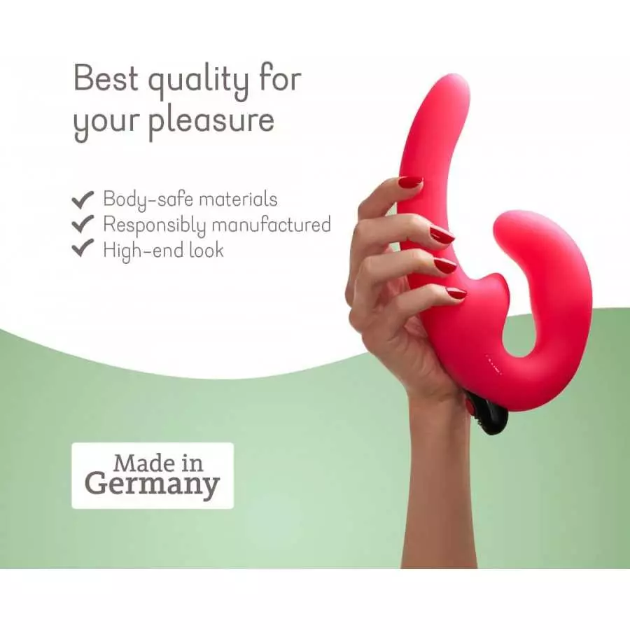 Fun Factory Adult Toys | 'Share Dildo' - 'Share Vibe' Vibrator Couples Sex Toys | Strapless Strap On Dildo Pleasure Toys for Wom