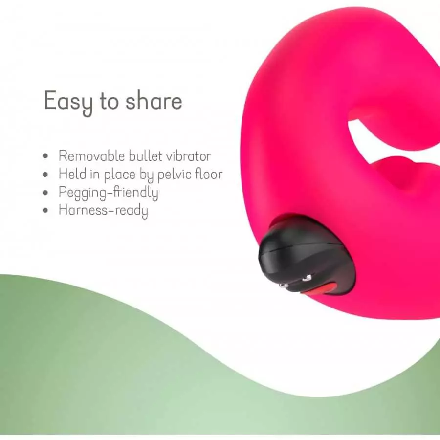 Fun Factory Adult Toys | 'Share Dildo' - 'Share Vibe' Vibrator Couples Sex Toys | Strapless Strap On Dildo Pleasure Toys for Wom