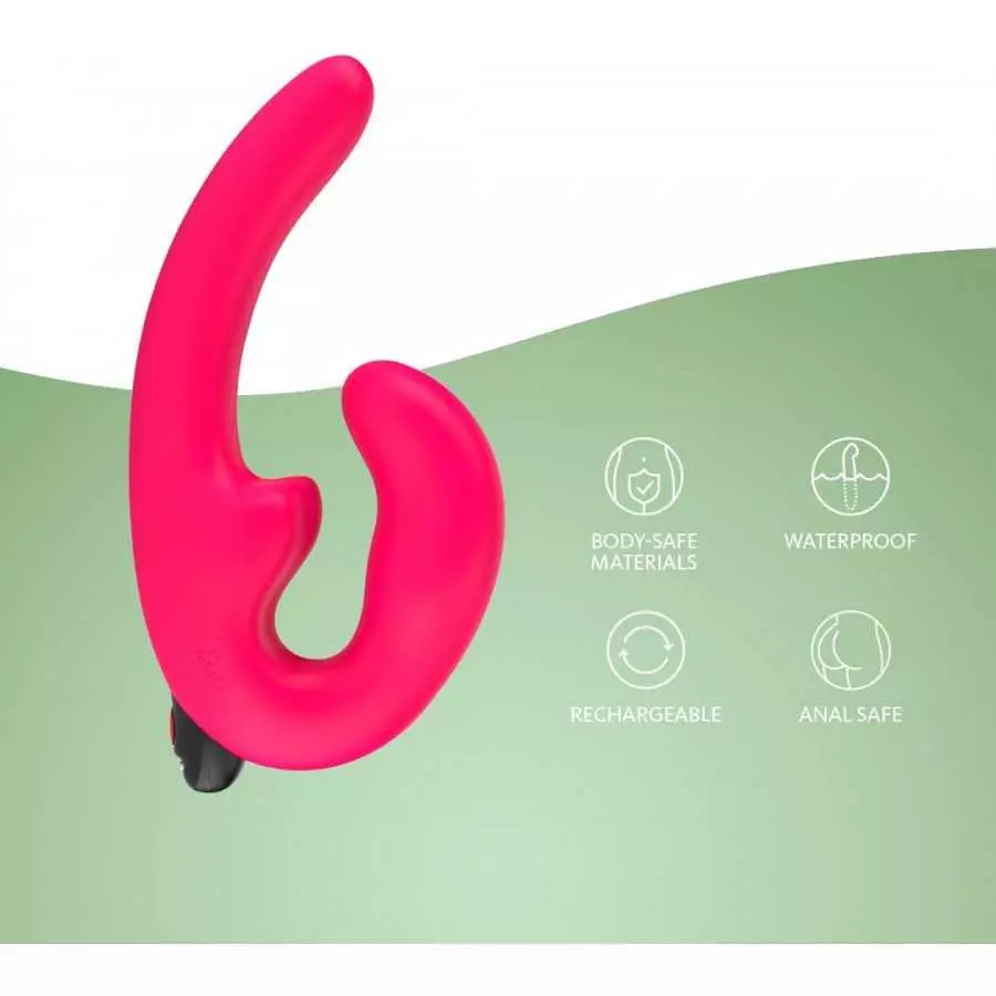 Fun Factory Adult Toys | 'Share Dildo' - 'Share Vibe' Vibrator Couples Sex Toys | Strapless Strap On Dildo Pleasure Toys for Wom