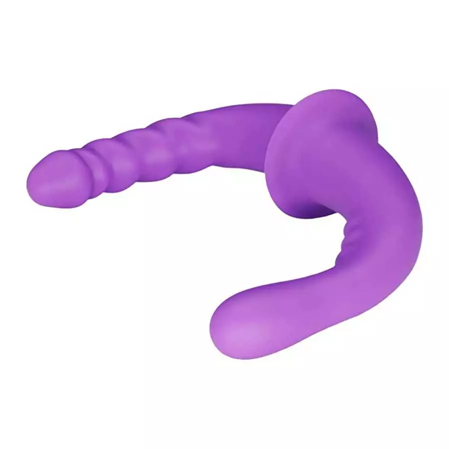 13"Strapless Strap on Dildos， Realistic Silicone Dildo ，Adult Sex Toy ，Double-Ended-Dildos