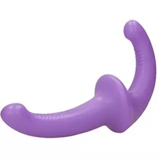 Shots - Ouch! Silicone Strapless Strapon - Purple, Purple