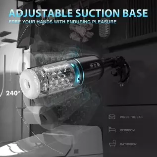 Automatic Male Masturbators Cup, Male Masturbator Toy with 7 Thrusting & Rotating, 50dB Quiet Hands Free Pocket Pussy Stroker, 3 Automatic Male Masturbators Cup, Male Masturbator Toy with 7 Thrusting & Rotating, 50dB Quiet Hands Free Pocket Pussy Stroker, 3