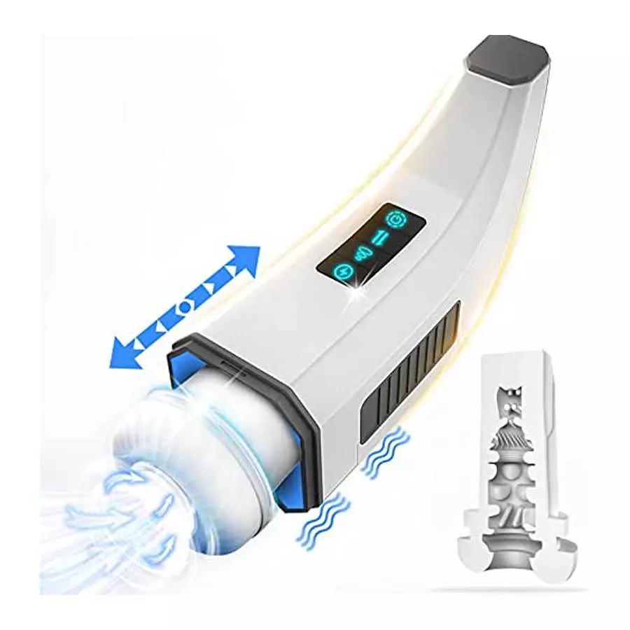 3 in 1 Thrusting Sucking Vibrating Automatic Male Masturbators, Adult Sex Toys for Men's Sex Pleasure, Tanshunly Hands Free Male 3 in 1 Thrusting Sucking Vibrating Automatic Male Masturbators, Adult Sex Toys for Men's Sex Pleasure, Tanshunly Hands Free Male