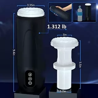 Male Sex Toy Automatic Male Masturbator,Can Be Used in Water 7+1 Thrust&Vibration Modes Pump,Sex Toy for Men Easy Clean, Anaranj Male Sex Toy Automatic Male Masturbator,Can Be Used in Water 7+1 Thrust&Vibration Modes Pump,Sex Toy for Men Easy Clean, Anaranj