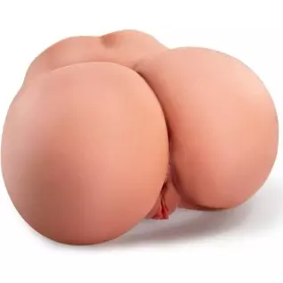 Pussy Ass Male Masturbators for Cowgirl Style Sex, Plump Butt Masturbator with 3D Tight Vagina Anal Channel ,Goyha Adult Sex Toy