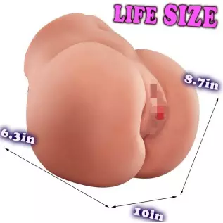 Pussy Ass Male Masturbators for Cowgirl Style Sex, Plump Butt Masturbator with 3D Tight Vagina Anal Channel ,Goyha Adult Sex Toy Pussy Ass Male Masturbators for Cowgirl Style Sex, Plump Butt Masturbator with 3D Tight Vagina Anal Channel ,Goyha Adult Sex Toy