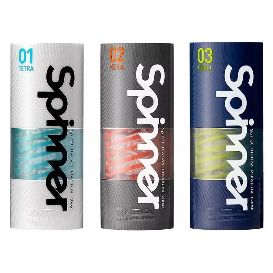 TENGA Spinner SPN-006 Brick Reusable Spiral-Motion Male Masturbator