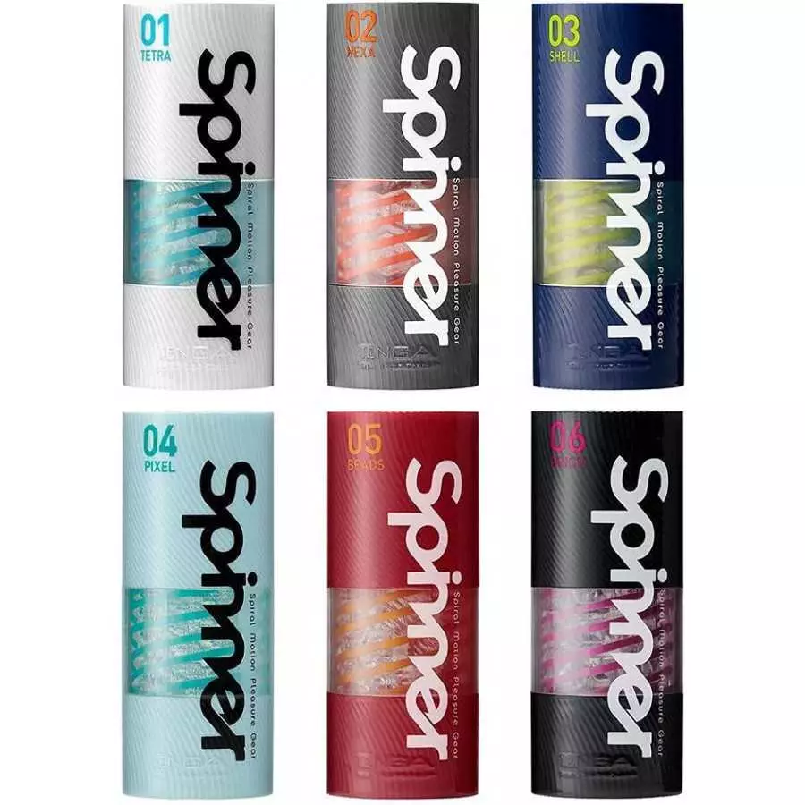 TENGA Spinner SPN-006 Brick Reusable Spiral-Motion Male Masturbator