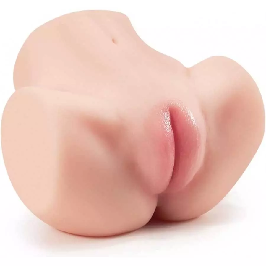 4.1 LB Pussy Ass Male Masturbator with Virgin Tight Labia, 2 Hole Realistic Male Masturbator with Strong Suction Channel, Goyha 4.1 LB Pussy Ass Male Masturbator with Virgin Tight Labia, 2 Hole Realistic Male Masturbator with Strong Suction Channel, Goyha