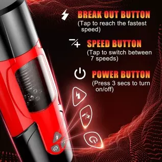 Automatic Male Masturbator, Sex Toy Male Masturbator Toy with 7 Thrusting & Rotating, Electric Pocket Pussy for Man Masturbation