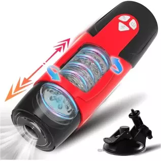 Automatic Male Masturbator, Sex Toy Male Masturbator Toy with 7 Thrusting & Rotating, Electric Pocket Pussy for Man Masturbation