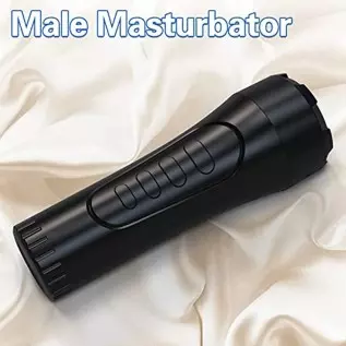 Male Masturbators Sex Toys for Men with 7.5 Inches Masturbator Deepth Adult Toys Pocket Pussy (L)