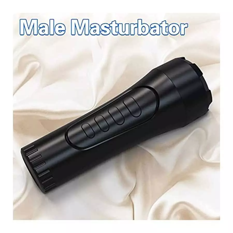 Male Masturbators Sex Toys for Men with 7.5 Inches Masturbator Deepth Adult Toys Pocket Pussy (L)